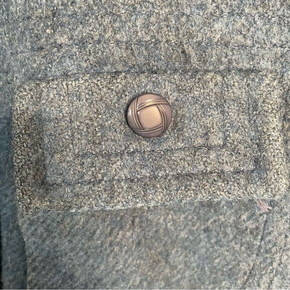 Vintage Bromleigh Blue Wool Coat - Picture 2 of 5